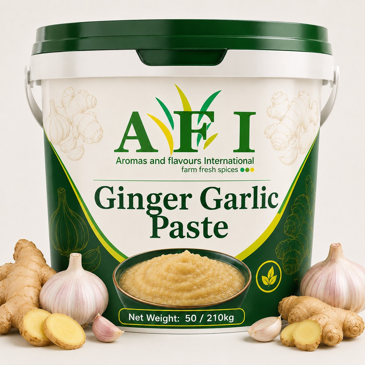 Ginger Garlic Paste, ginger garlic paste for curry manufacturers India